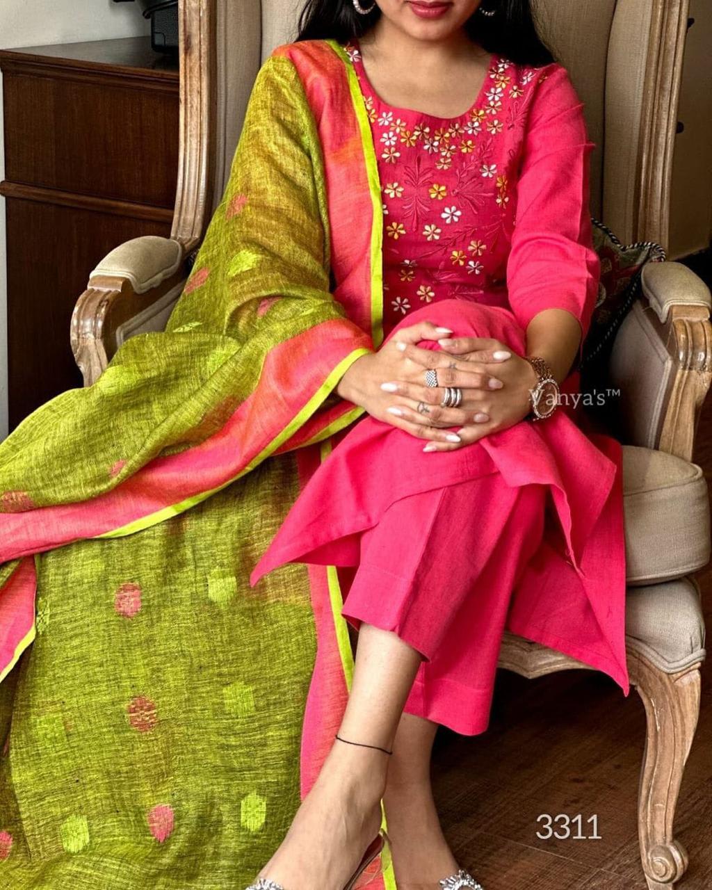 Handloom khadi kurta