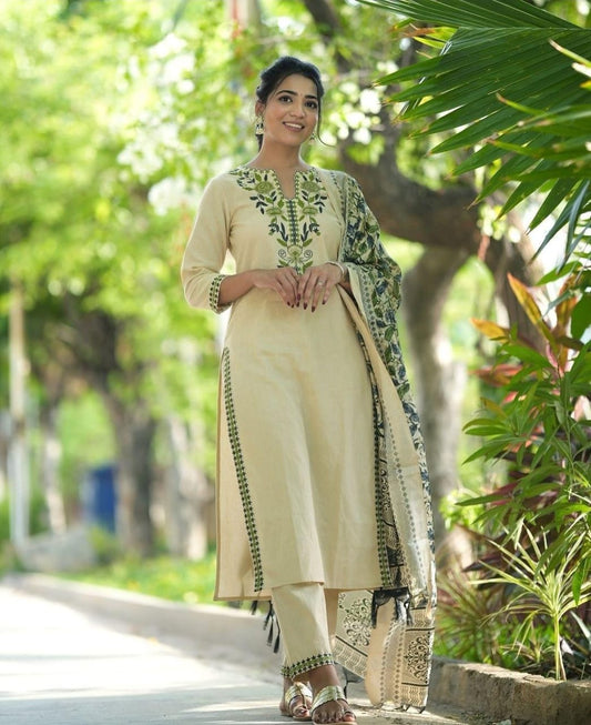 Royal Libas Exclusive Straight Suit Set