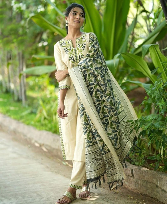 Royal Libas Exclusive Straight Suit Set