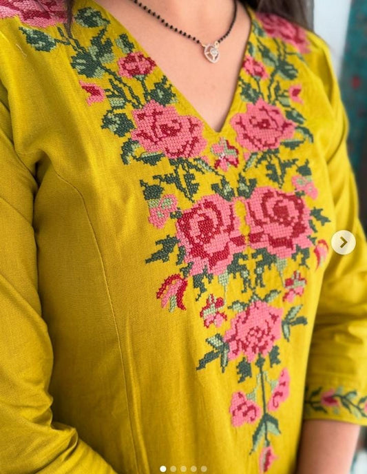 Pure Cotton Kurti For Women | Comfortable, Breathable