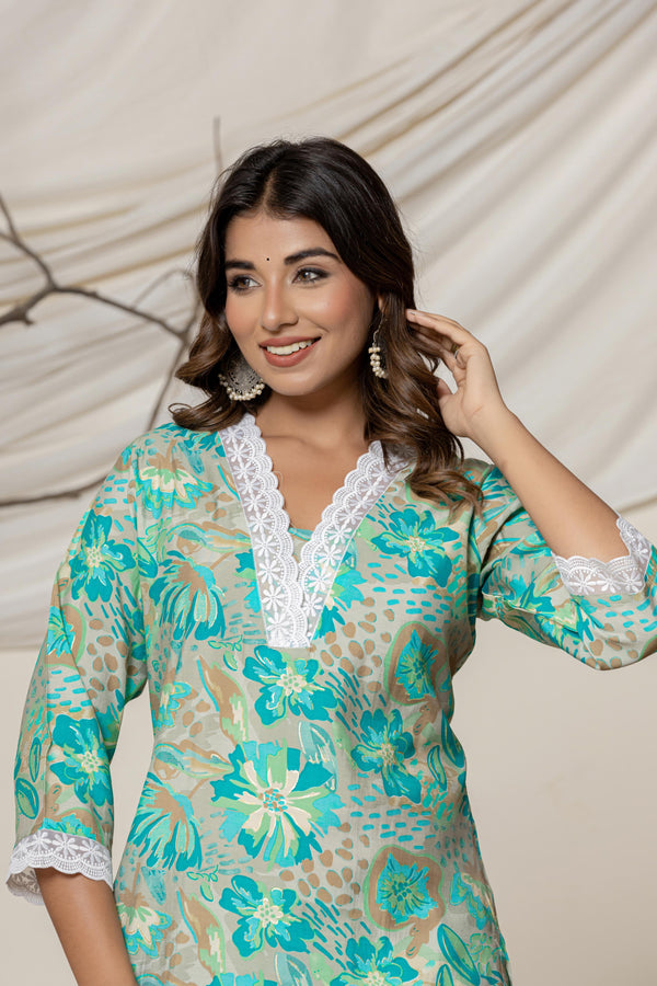 Embroidered & Printed