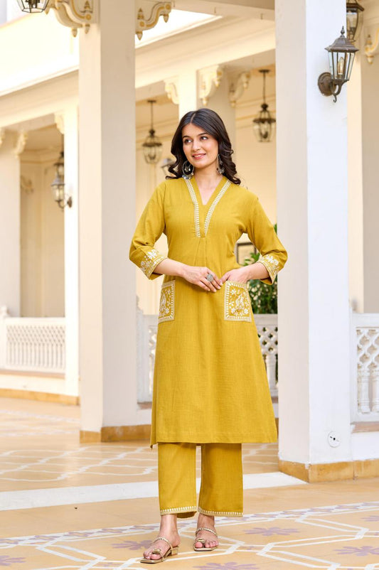 Iconic Mustard Co-Ord Set