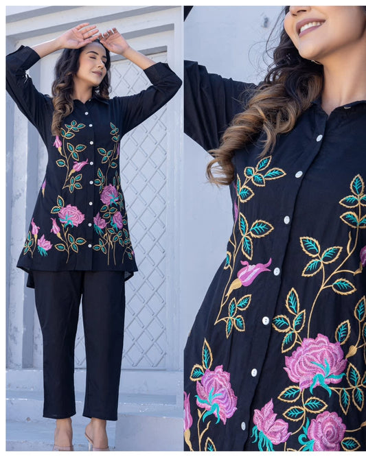 Black 2 piece suit