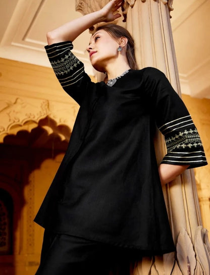 Black Classic Co-Ord Set