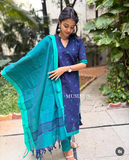 Blue Handloom Heritage In Style Collection