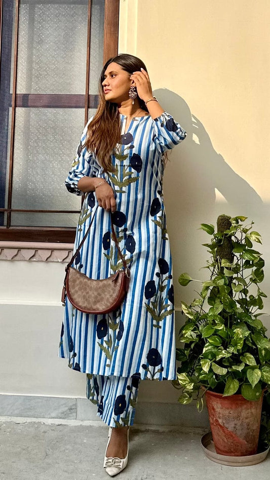 Blue coord set