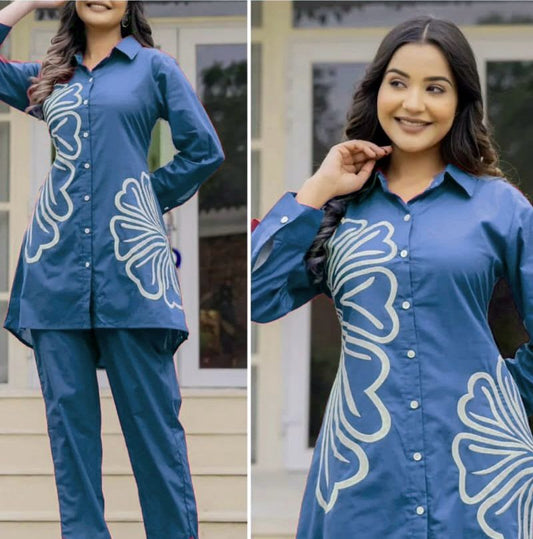 Blue coord set