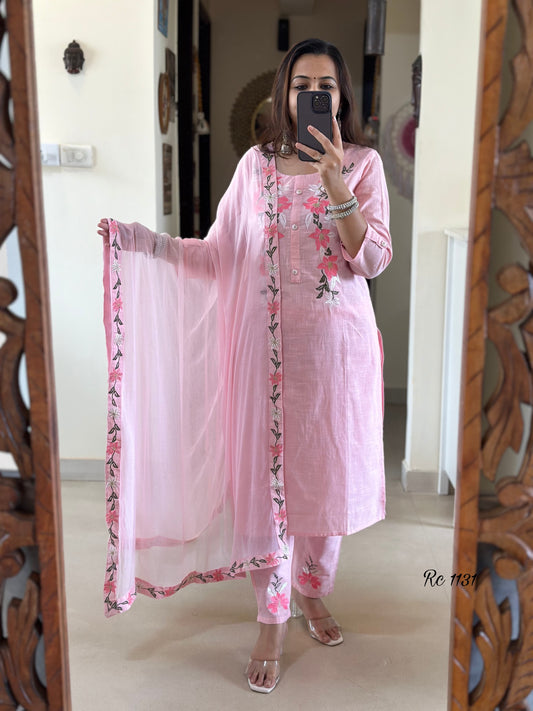 Elegance Unveiled: Molisha'S Latest Cotton Slub Suit Collection