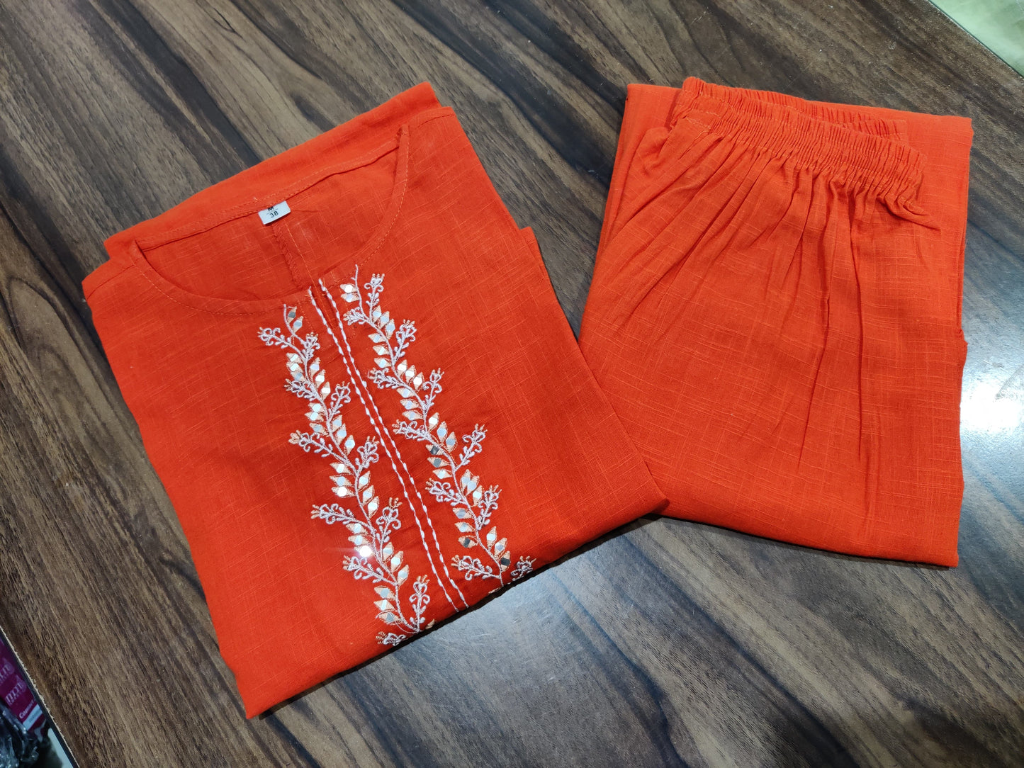 Orange New Co-Ord Set Comfort & Style Combined