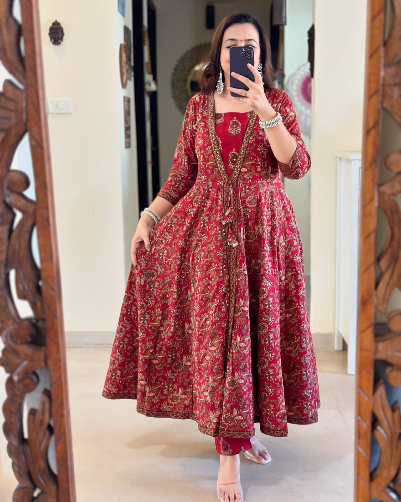 Straight Cut Kurti Pant & Dupatta Set